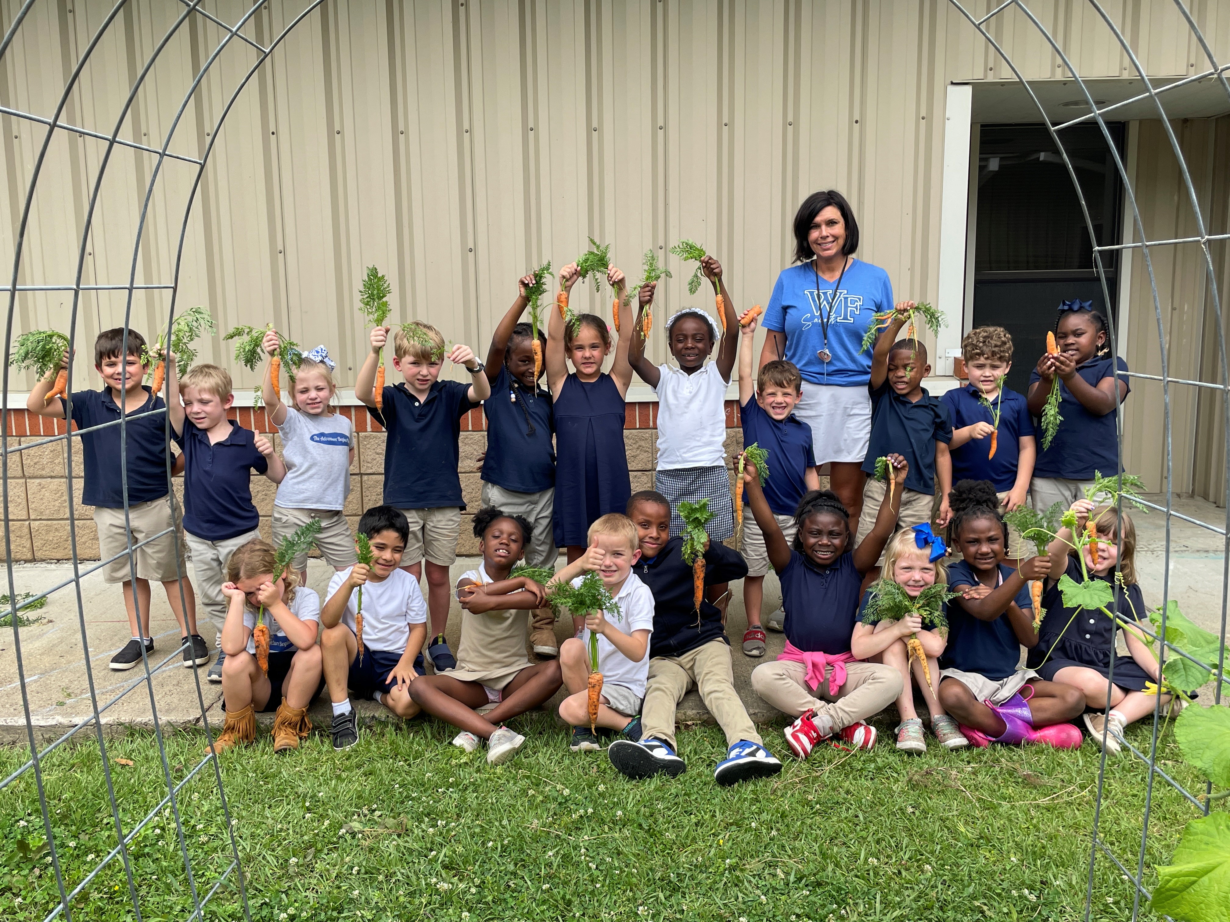 Bains Lower Elementary Green Thumb Club Learn, Grow, Harvest, & Taste!